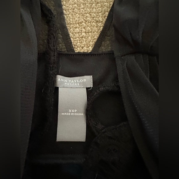 Ann Taylor lace bodice top - Picture 2 of 2